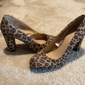 Merona Cheetah Print pump.